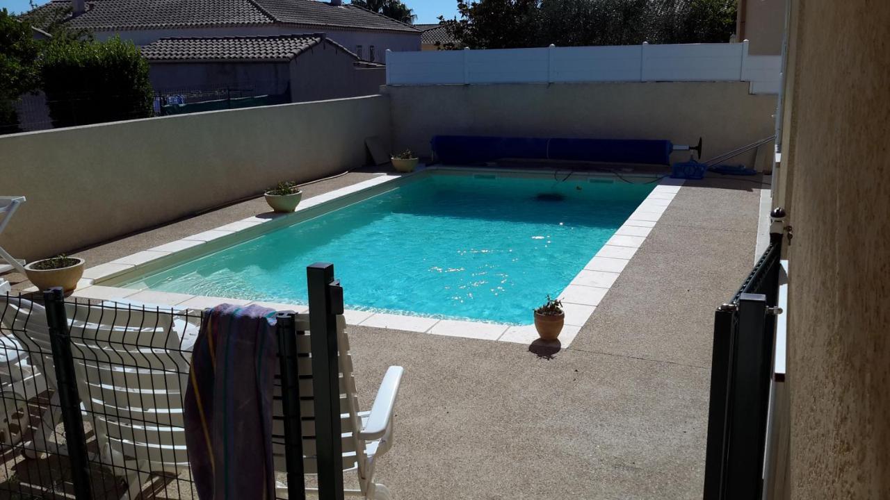 Chambre 3 Villeneuve les Béziers Esterno foto